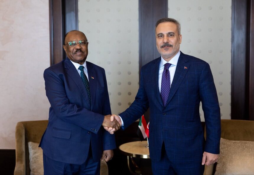 تفاصيل لقاء وزيري خارجية السودان وتركيا 