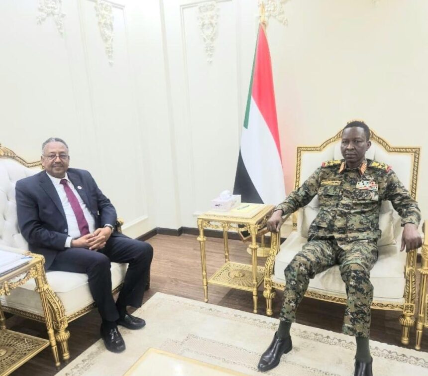 كباشي يلتقي العضو المنتدب لشركة زادنا وتأكيدات بدعم السيادي للمشاريع الزراعية 