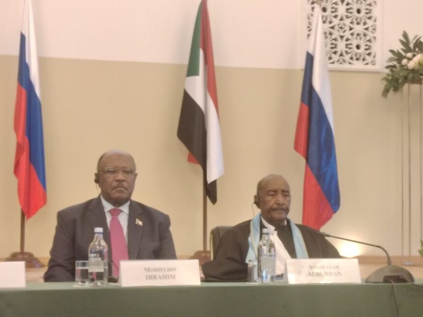 تكريم غير مسبوق للبرهان في موسكو .. تفاصيل