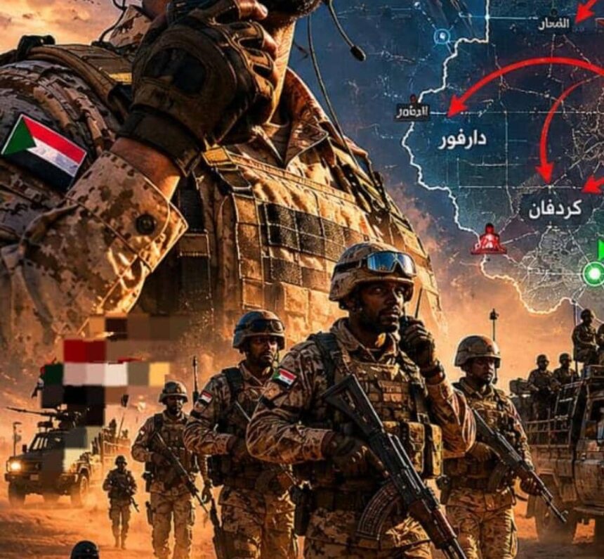 حصار تكتيكي .. الجيش يقترب من تحرير شمال دارفور!!