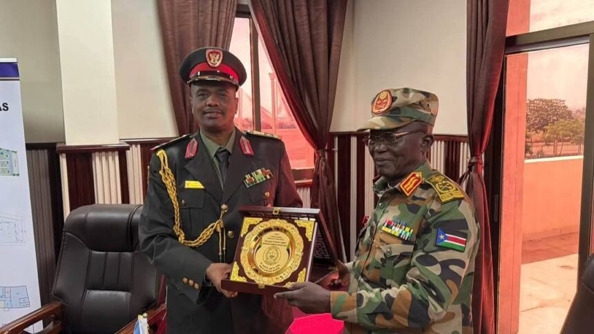 جوبا تستقبل ملحق عسكري جديد للسودان