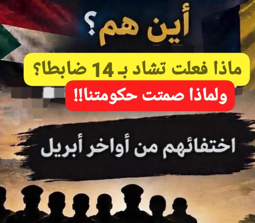 ماذا فعلت تشاد بالـ (١٤) ضابطا المختطفين لديها ؟! ولماذا صمتت حكومتنا ؟! 