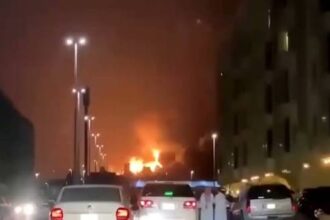 استهداف صاروخ لمطار الملك خالد وعشرات الاصابات!!